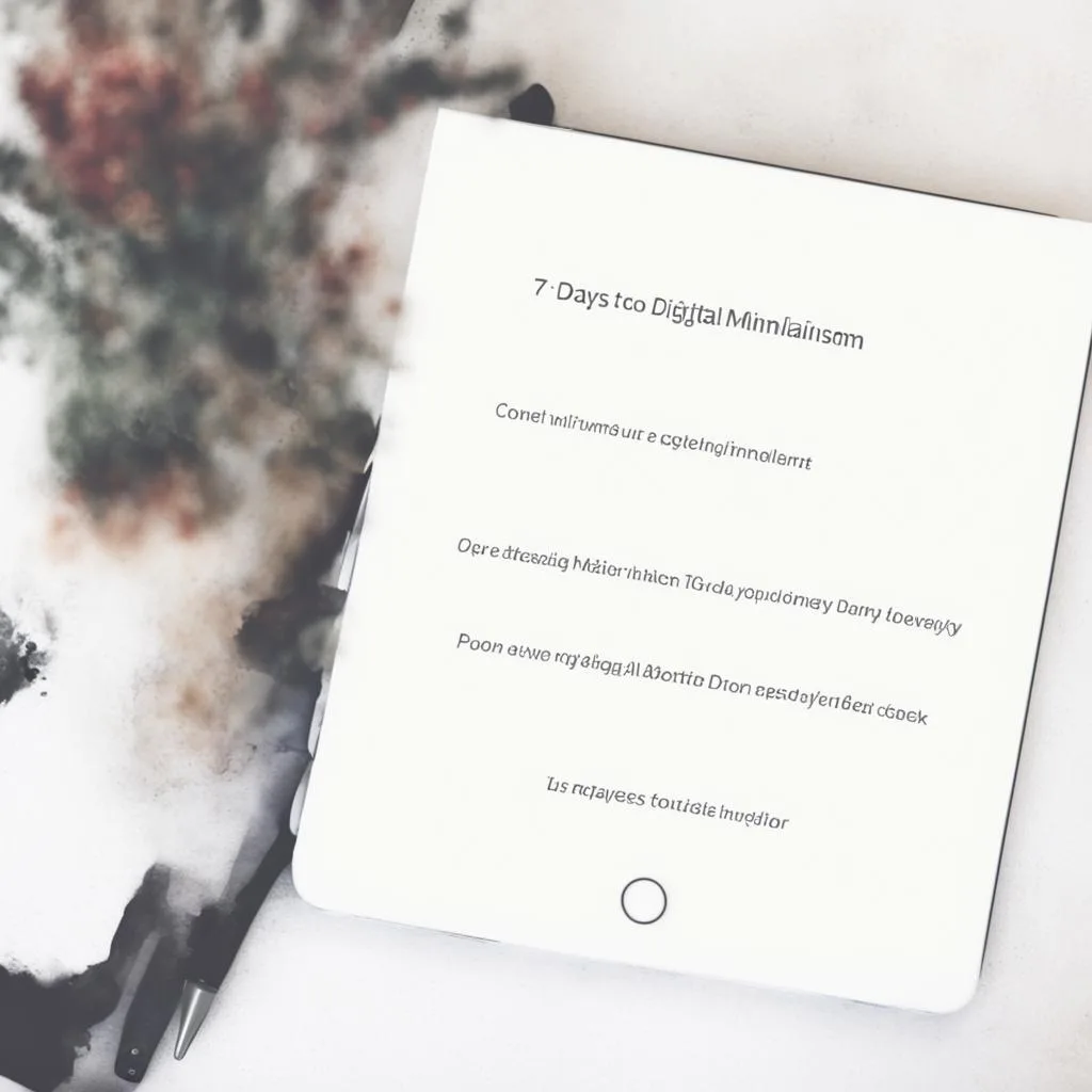 7 Days to Digital Minimalism Guide