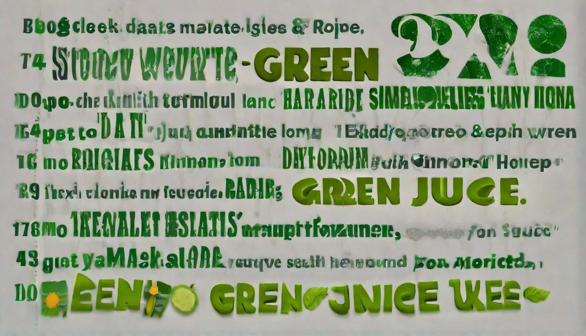 My Favorite Green Juice Recipe