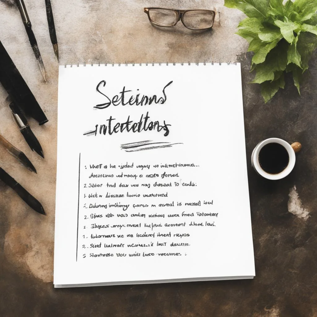 Setting Intentions