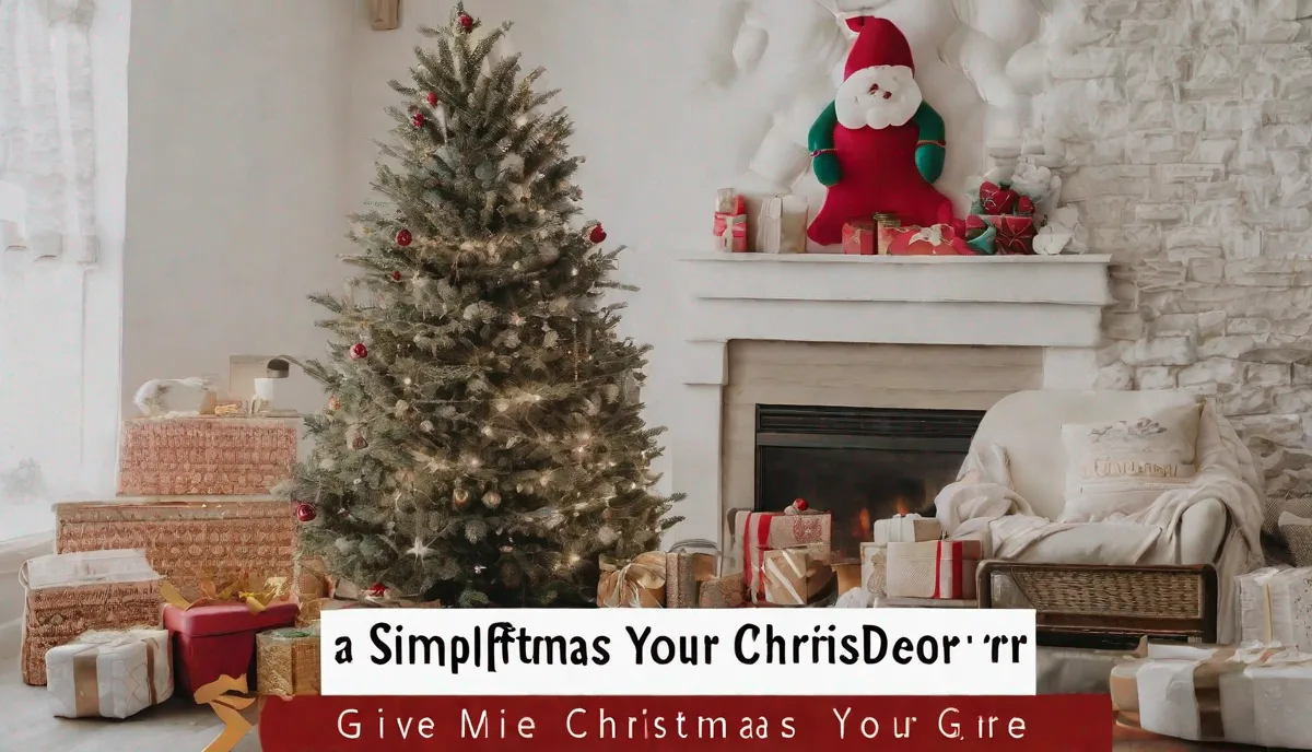 Simplifying Your Christmas Decor