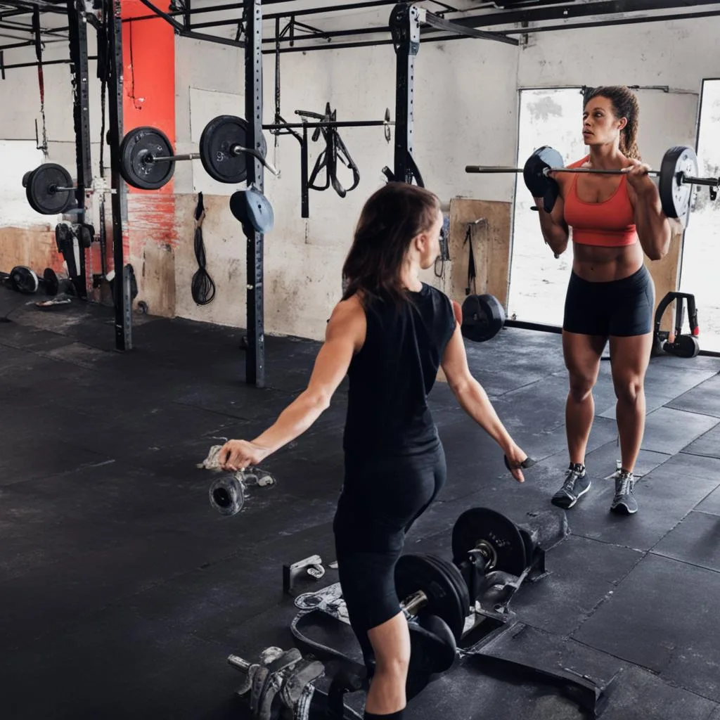 CrossFit Solace Has Lots of Barbells—and Also Blow Dryers