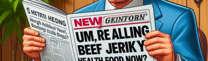 Um, Are We Calling Beef Jerky a Health Food Now?