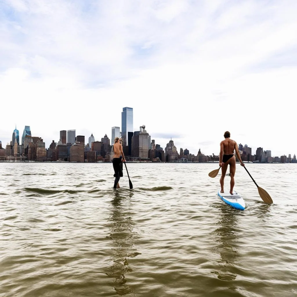 11 Things I Learned While Paddleboarding on the Hudson