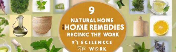 9 Natural Home Remedies That Work, According to Science