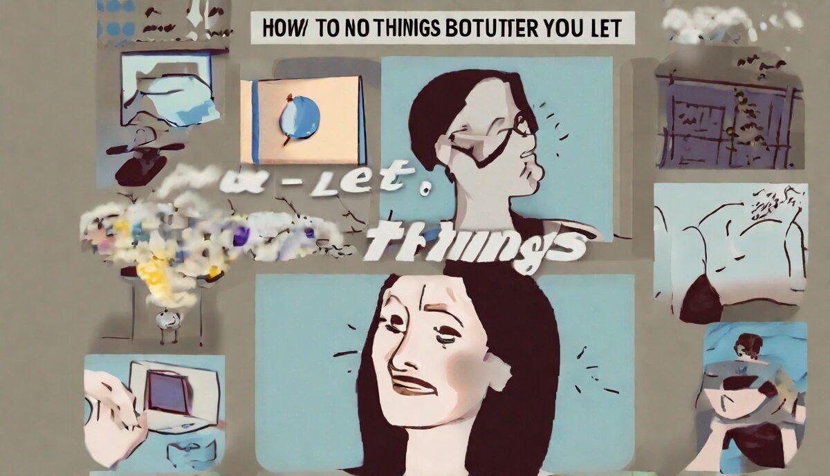 How to Not Let Things Bother You