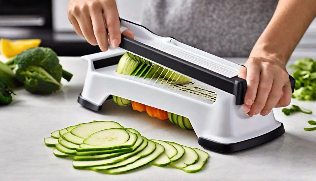 This Mandoline Slicer is a Must-Have for Perfect Vegetable Cuts