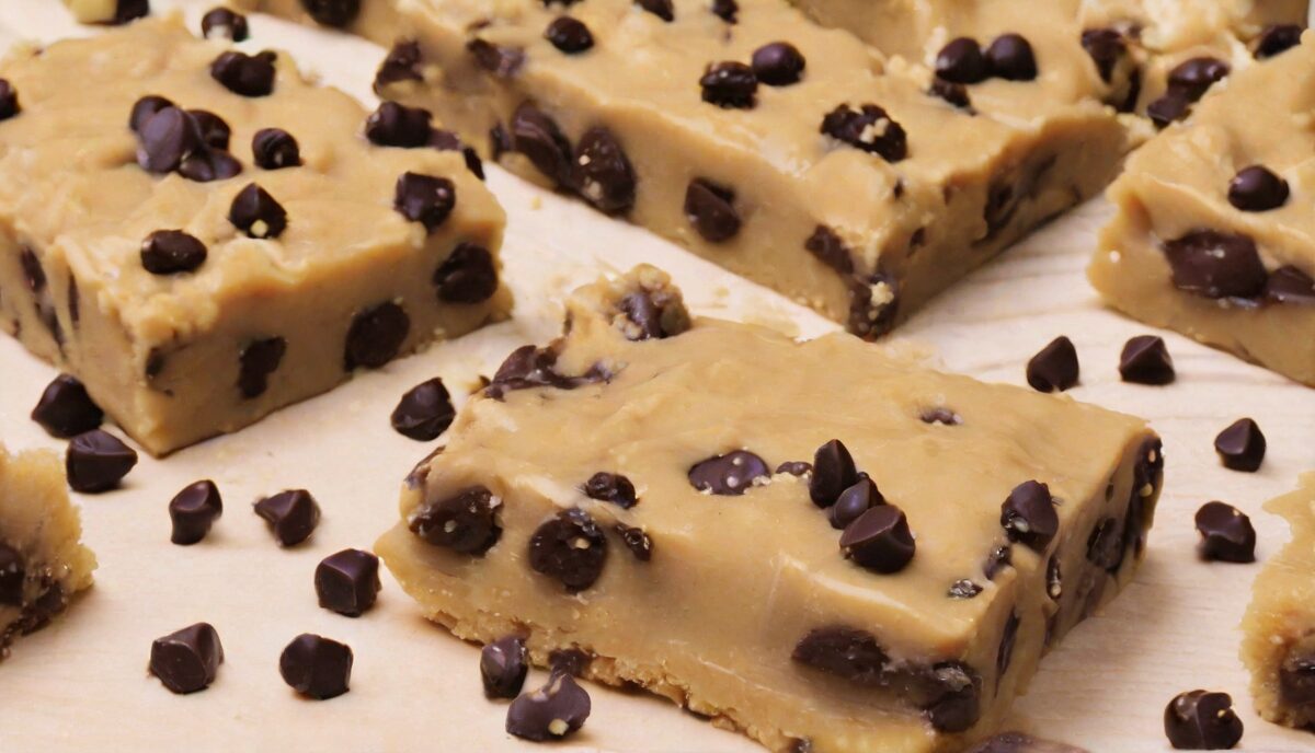This Cookie Dough Bar Recipe Is 100% Vegan and Perfect for Anyone On a Health Kick