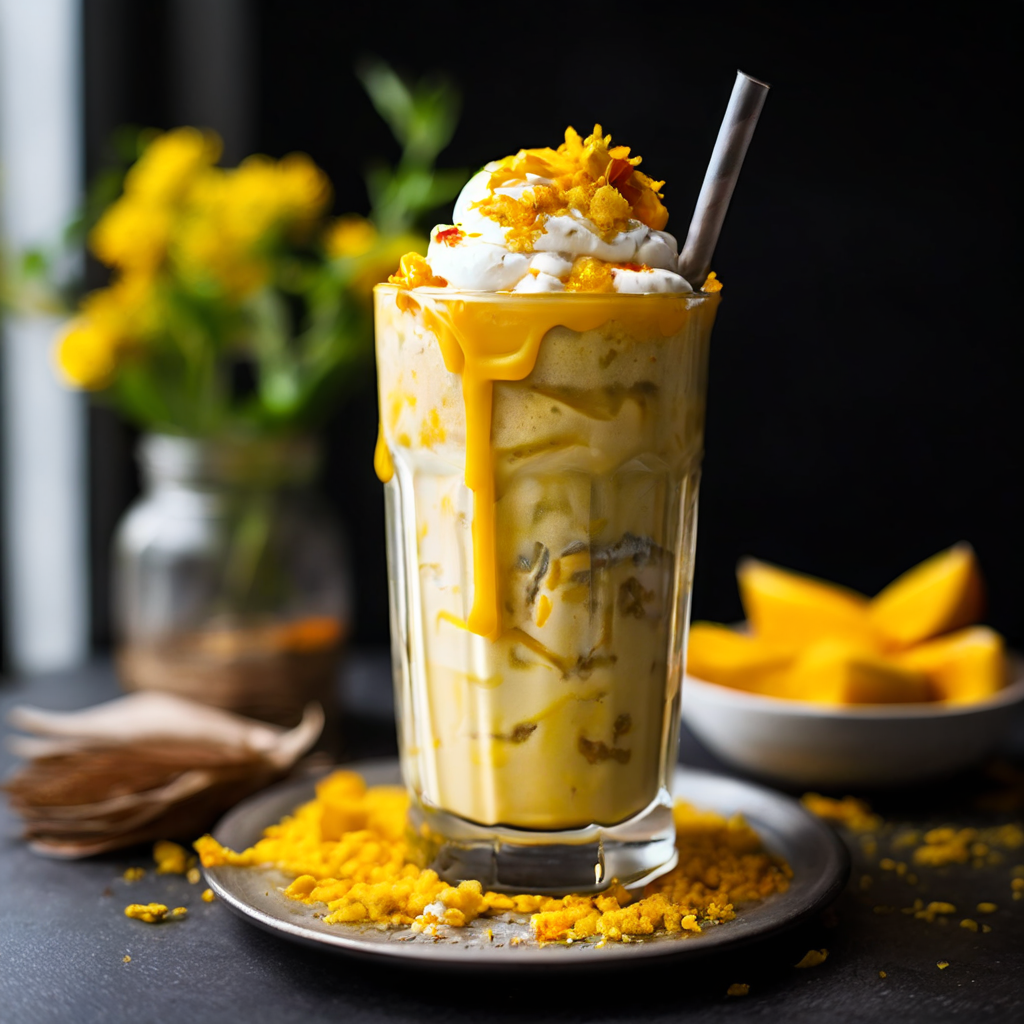 Recipe: This Bright Turmeric Milkshake From Locali Gets Its Creaminess From Brown Rice