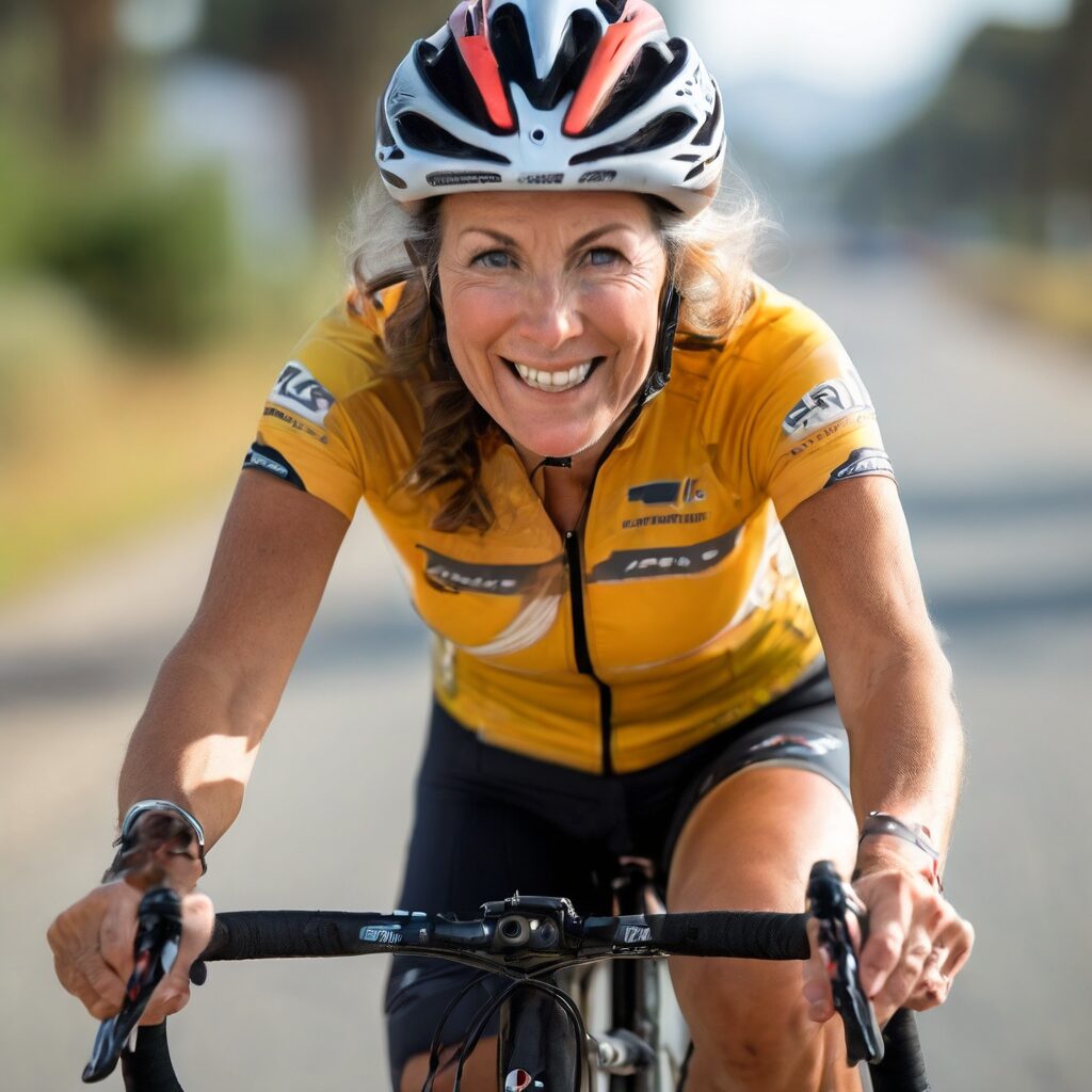 What It’s Like to Be a 57-Year-Old Female Competitive Cyclist