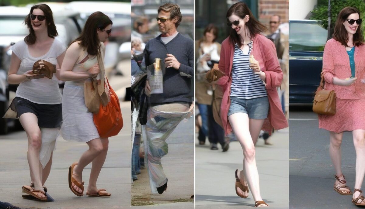 Anne Hathaway’s Birkenstock Style