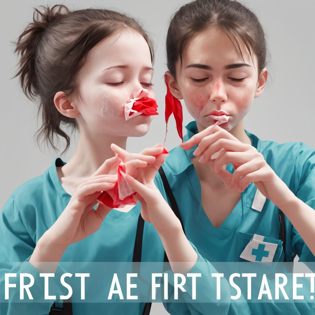 First Aid: How to Handle a Nosebleed