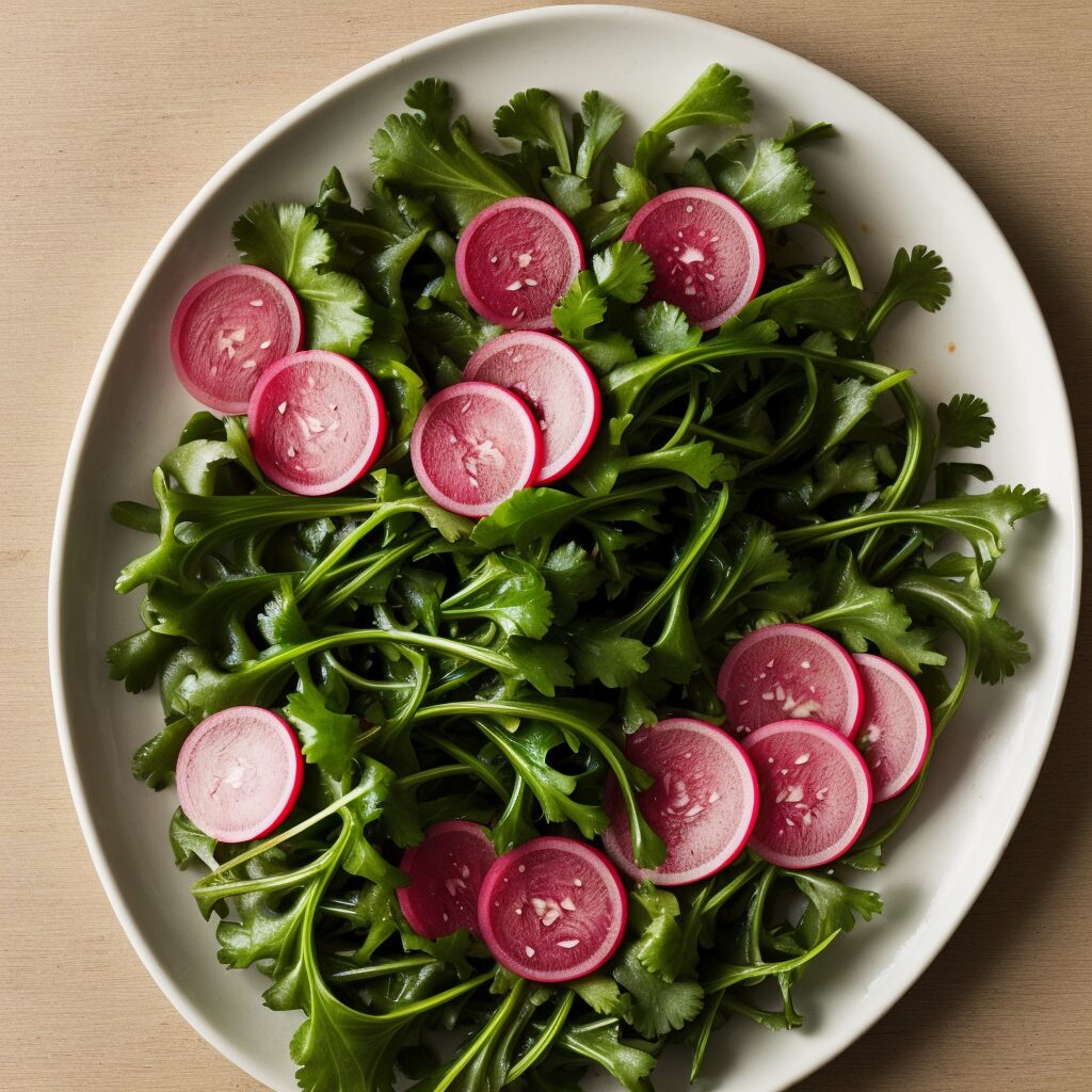Cooking with Radish Greens