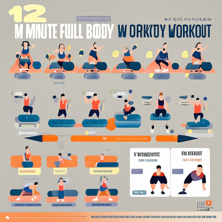 12-Minute Full Body Workout Routine