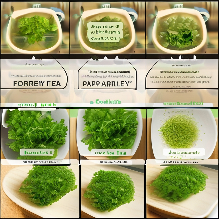 Benefits of Parsley Tea