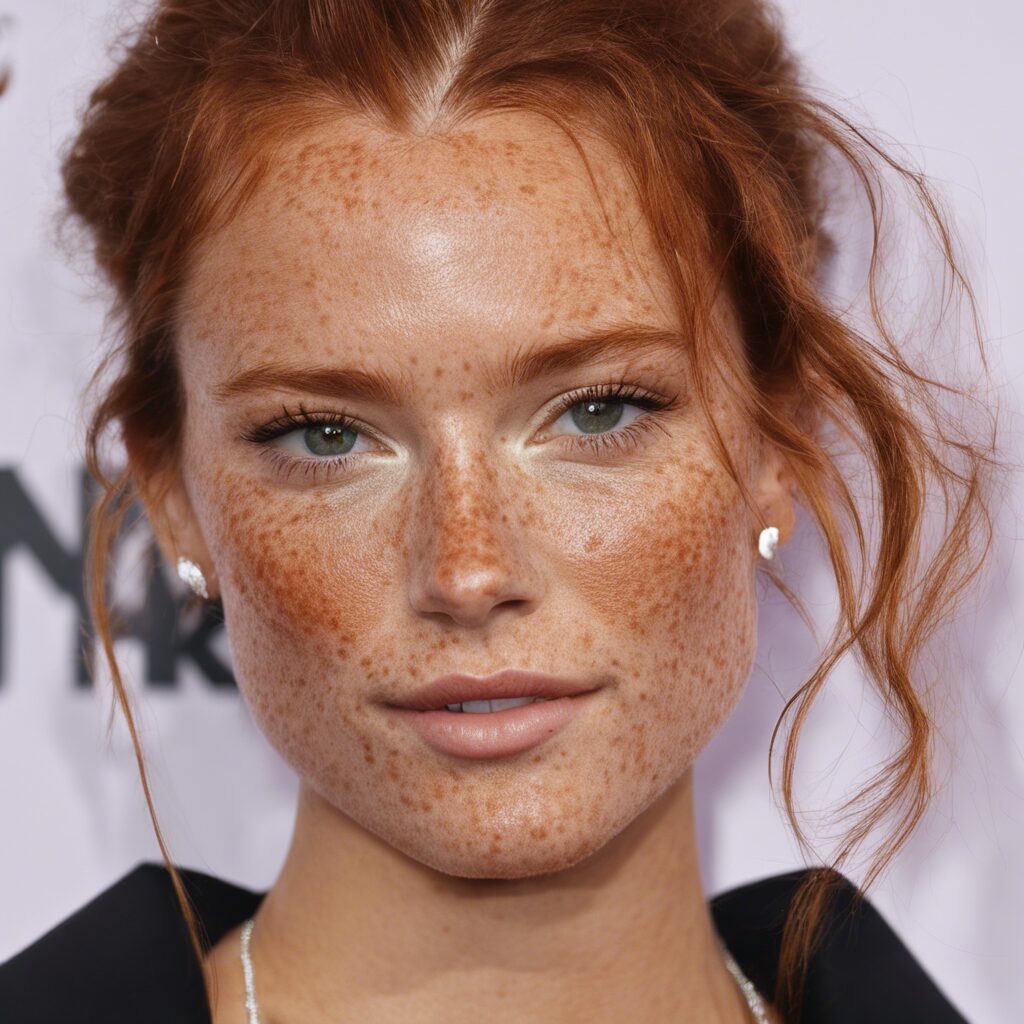 Celebrity Freckles Trend