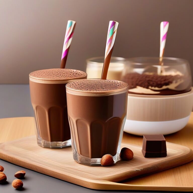 Chocolate Hazelnut Latte Smoothie Recipe