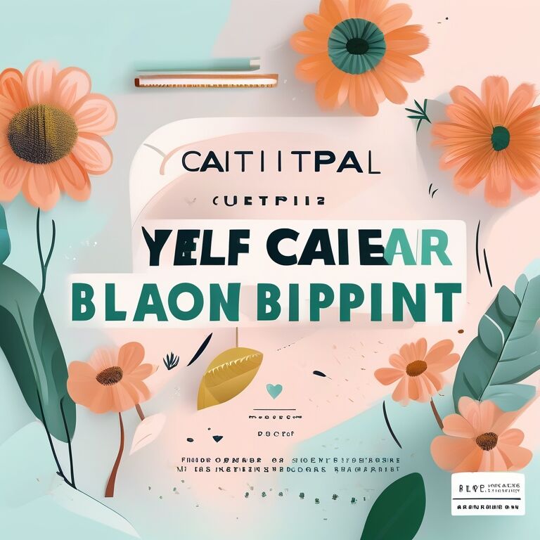Creating Your Self-Care Blueprint