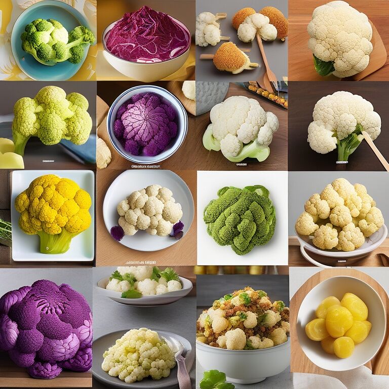Creative Cauliflower Recipe Collection
