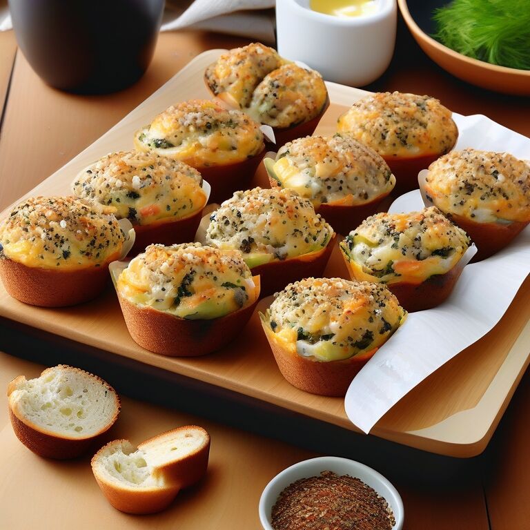 Everything Bagel Muffins: A Savory Recipe