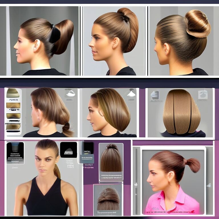 Perfect Wrap-Around Ponytail
