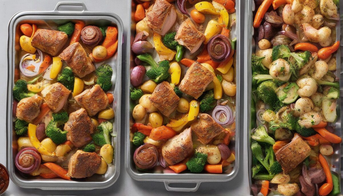 36. Easy Sheet Pan Dinners from Walmart