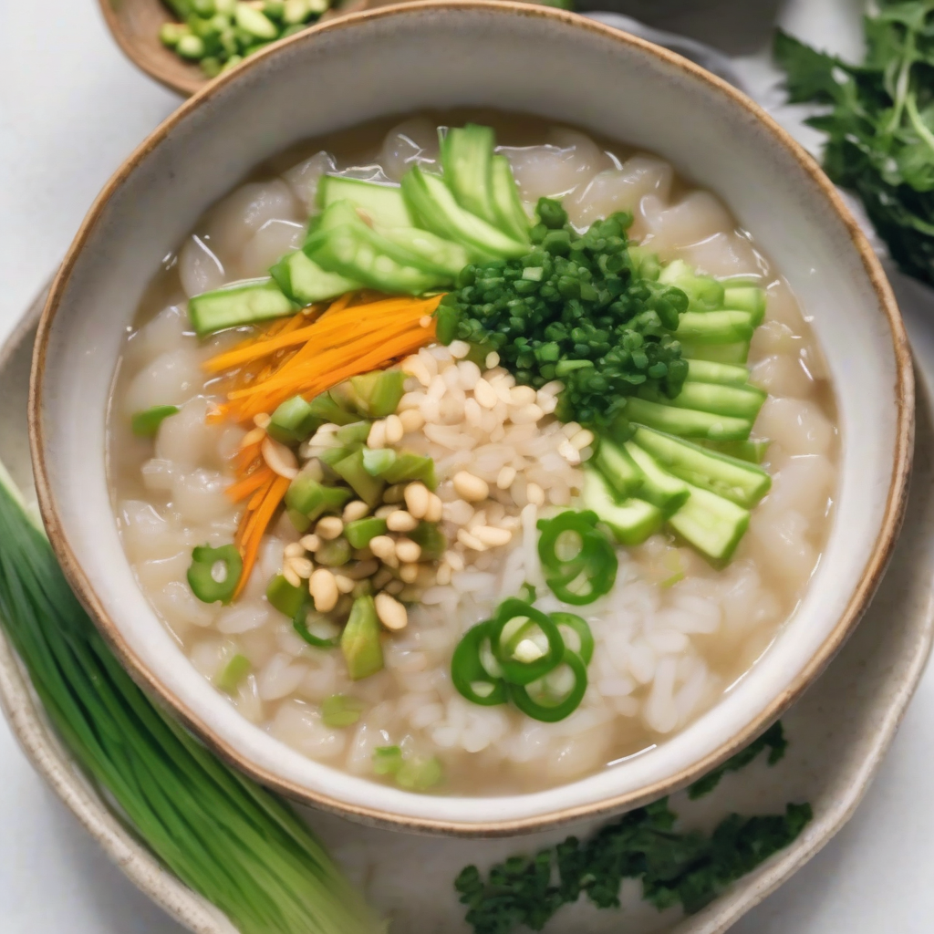 Vegan Congee Recipe