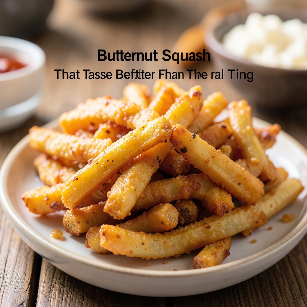 Butternut Squash Fries That Taste Better Than the Real Thing