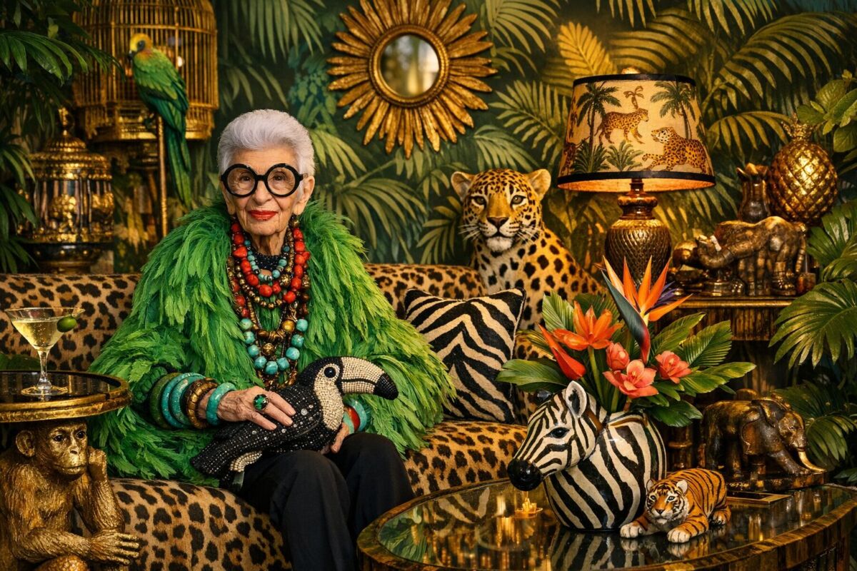 Iris Apfel’s Jungle Decor Collection