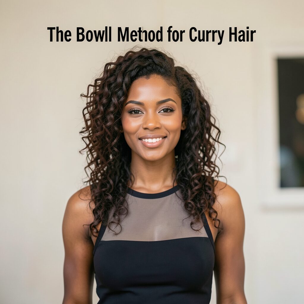 The Bowl Method for Curly Hair