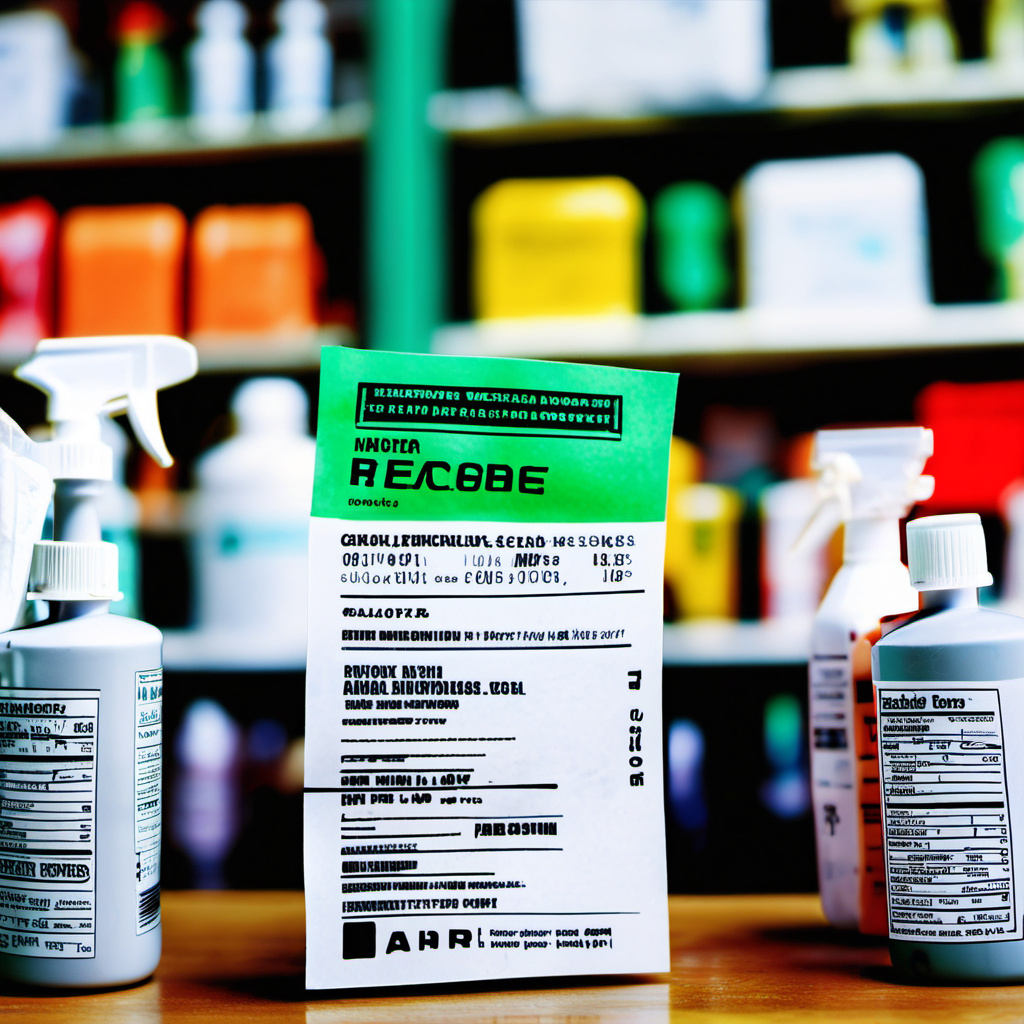 Toxic Chemicals in Store Receipts