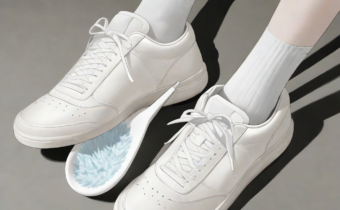 White Sneaker Cleaning Hack