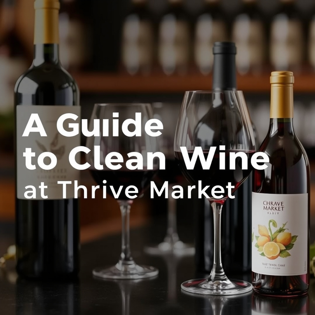 A Guide to Clean Wine at Thrive Market