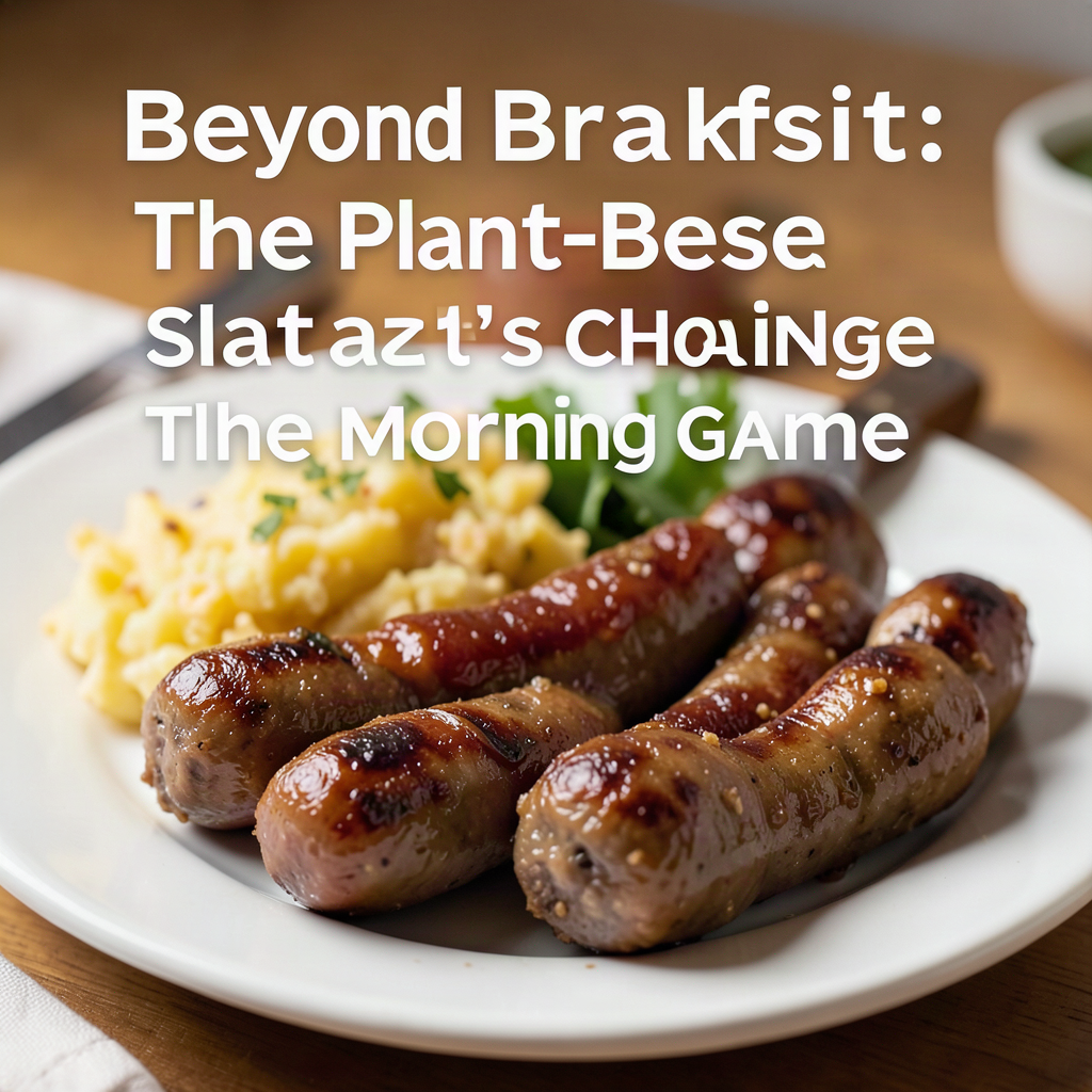 Beyond Breakfast: The Plant-Based Sausage That’s Changing the Morning Game