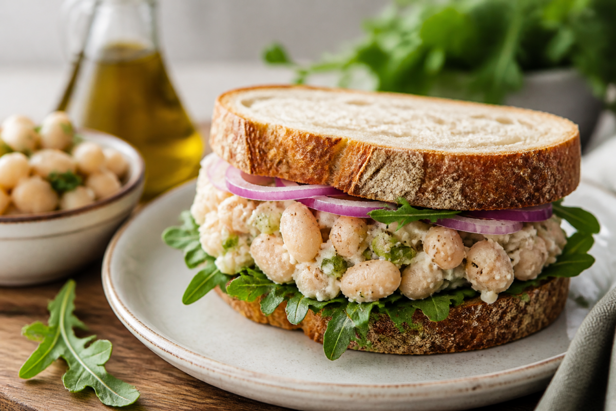Delicious White Bean Sandwich Recipe