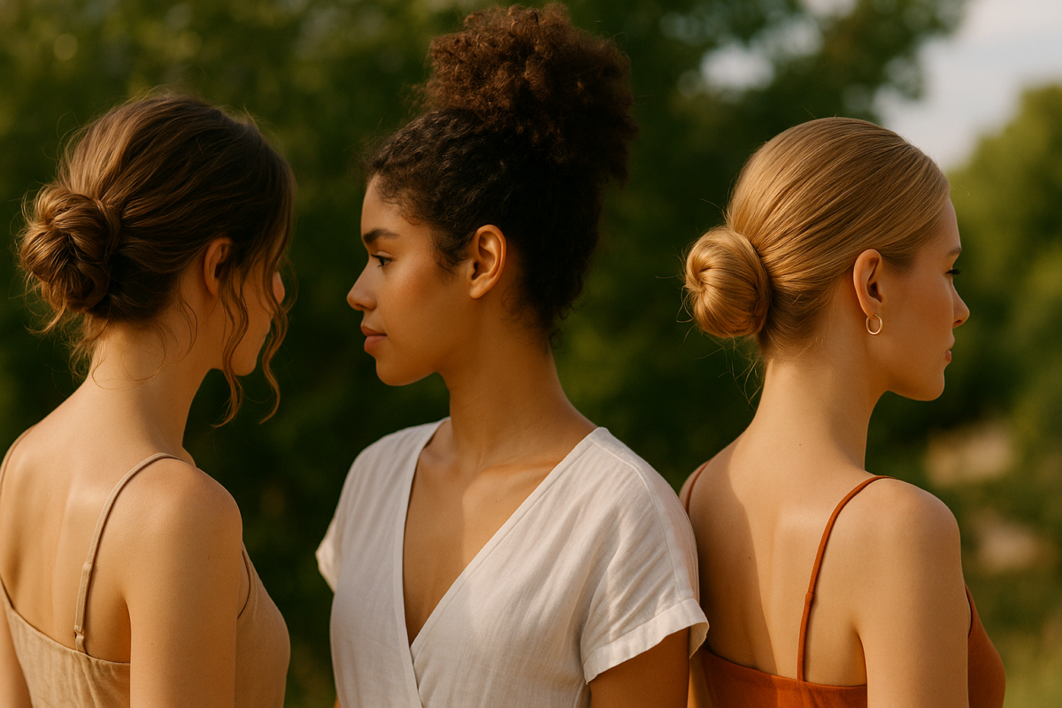 Easy Summer Updos for Every Hair Type