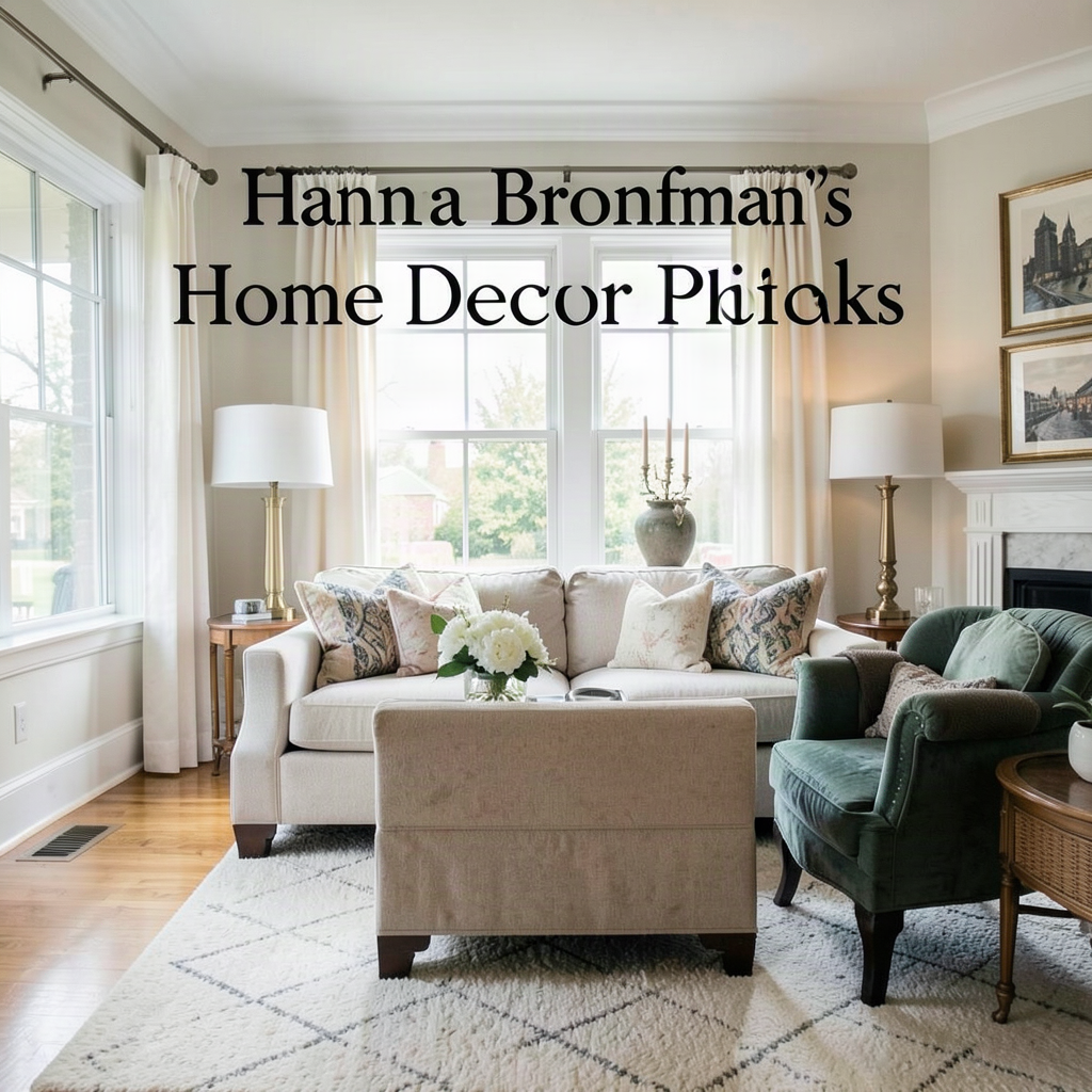 Hannah Bronfman’s Home Decor Picks