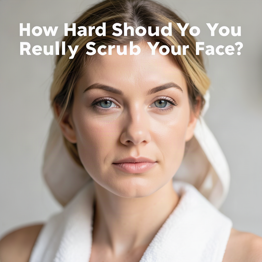 How Hard Should You Really Scrub Your Face?