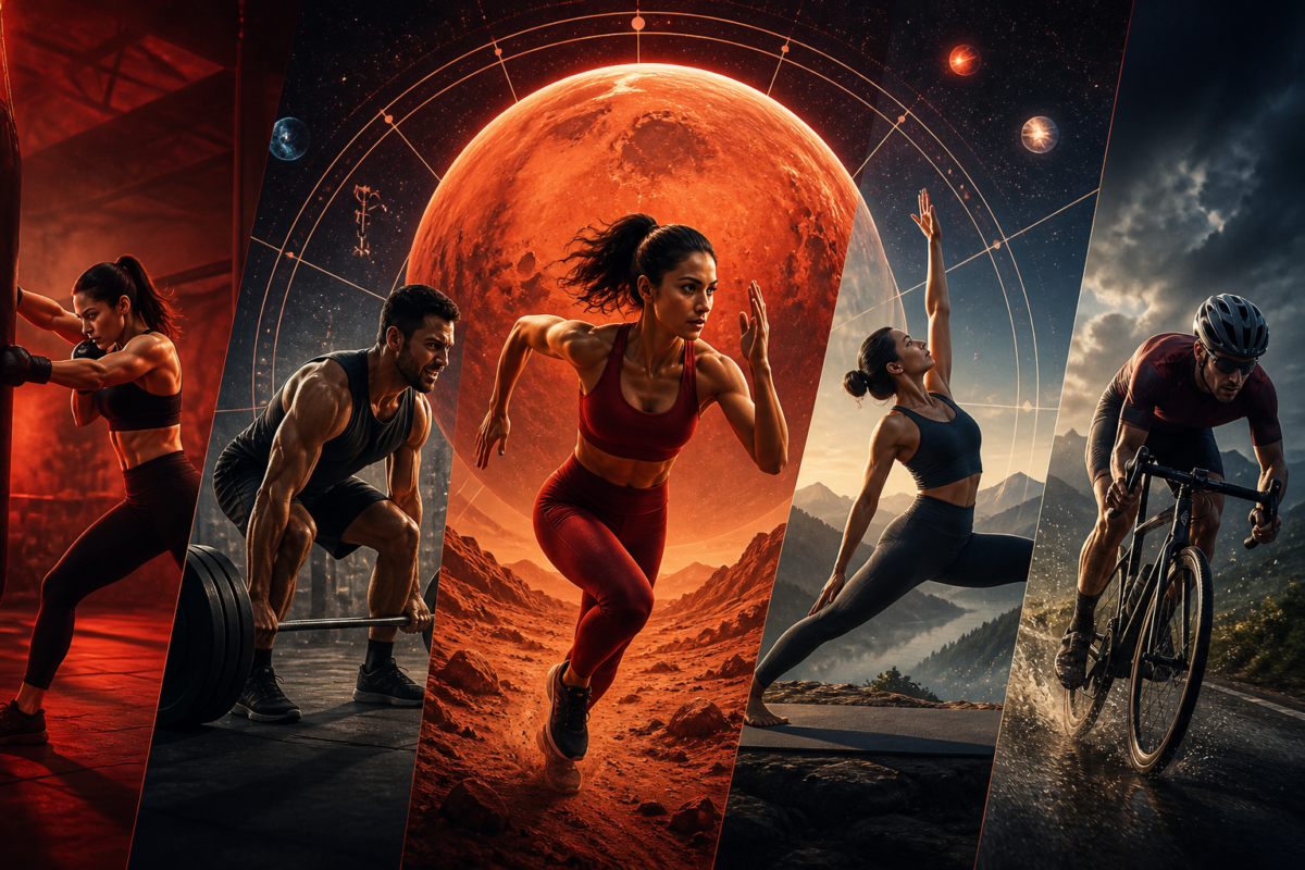 How Your Mars Sign Determines Your Perfect Workout Style