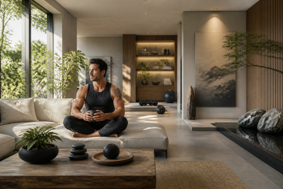 Inside a Fitness Guru’s Surprisingly Zen Home Design Philosophy
