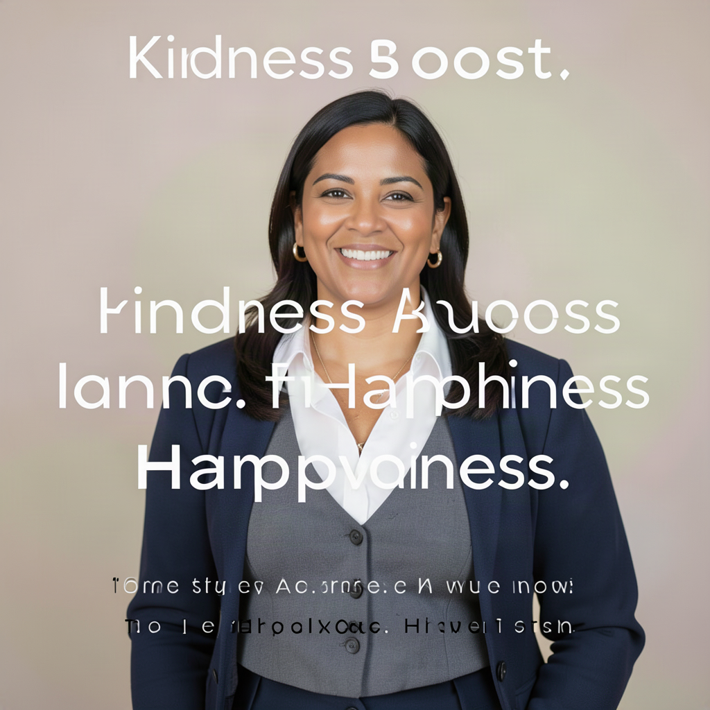 Kindness Boosts Happiness