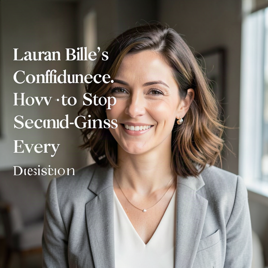 Lauren Bille’s Confidence Formula: How to Stop Second-Guessing Every Decision