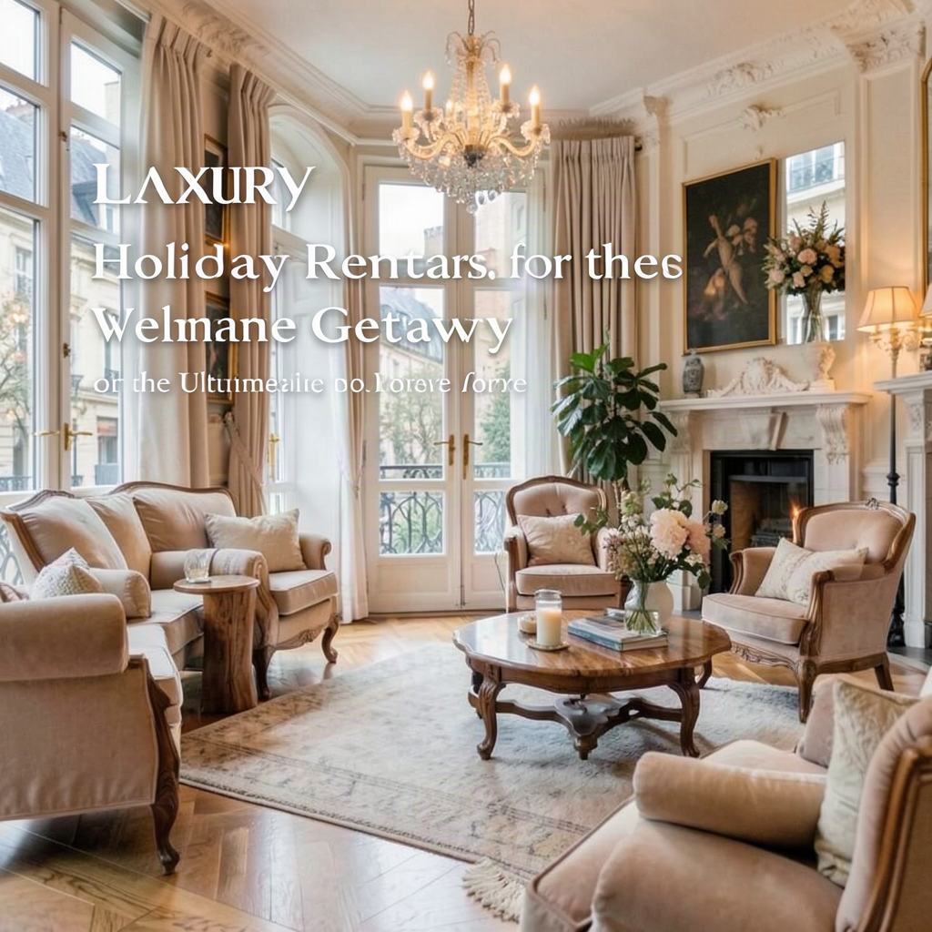 Luxury Paris Holiday Rentals for the Ultimate Wellness Getaway