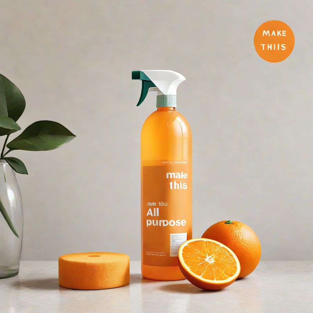 Make This Natural Orange All-Purpose Cleaner at Home