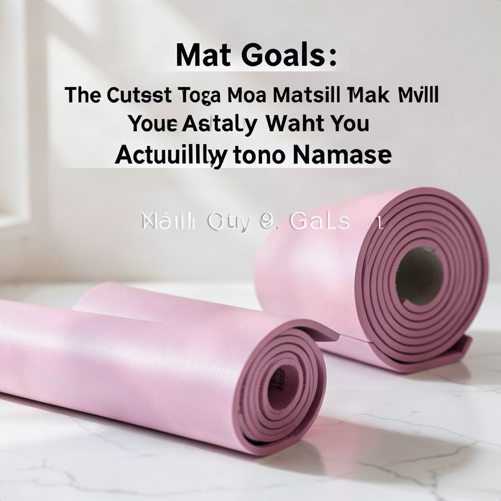 Mat Goals: The Cutest Yoga Mats That Will Make You Actually Want to Namaste
