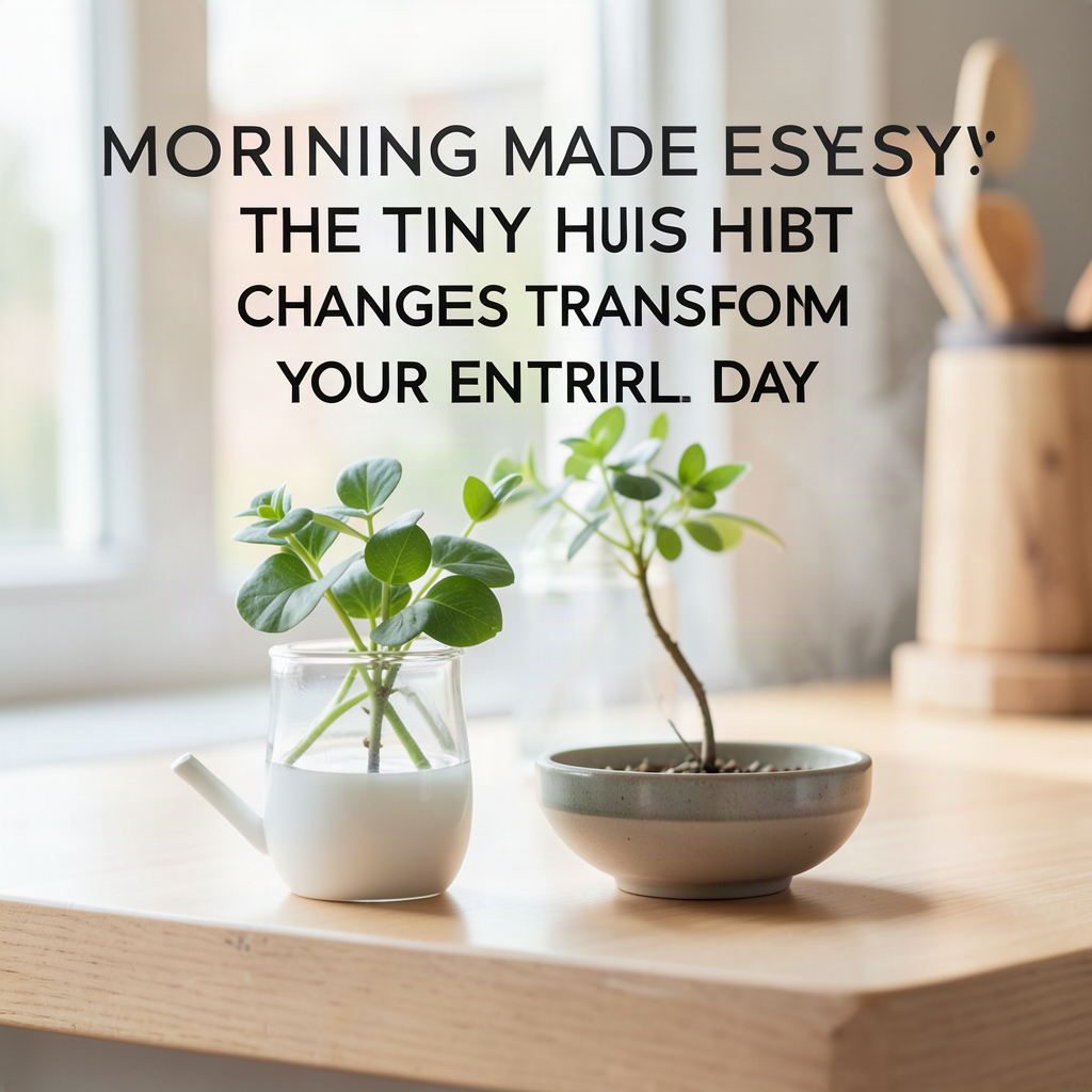 Morning Made Easy: The Tiny Habit Changes That Transform Your Entire Day
