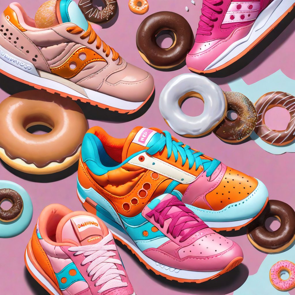Saucony and Dunkin’ Donuts Created the Sweetest Sneaker Collab Ever