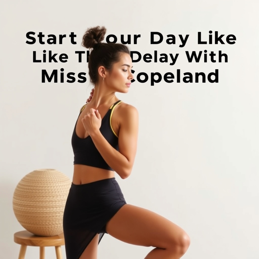Start Your Day Like Misty Copeland With This Simple Morning Move