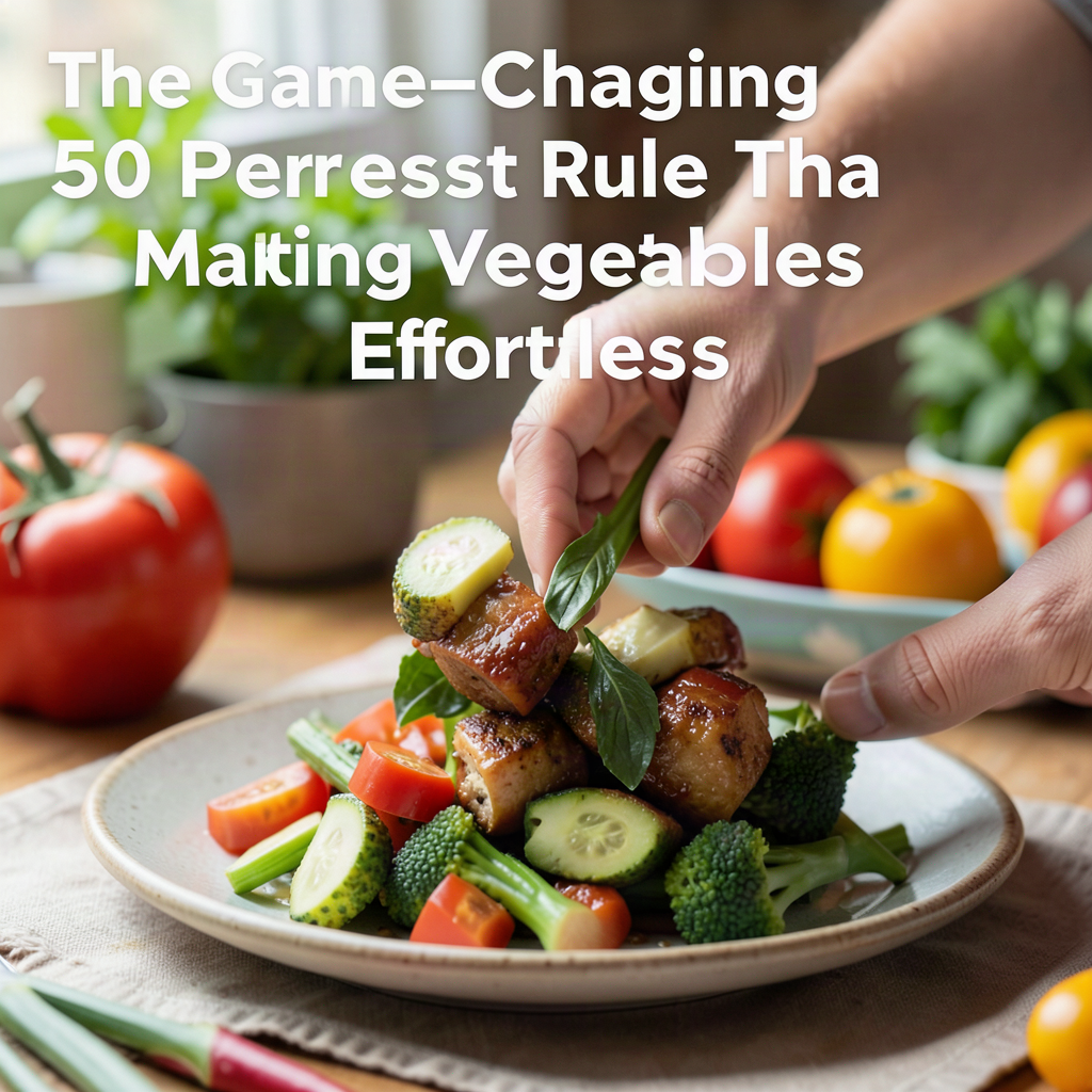 The Game-Changing 50 Percent Rule That Makes Eating Vegetables Effortless