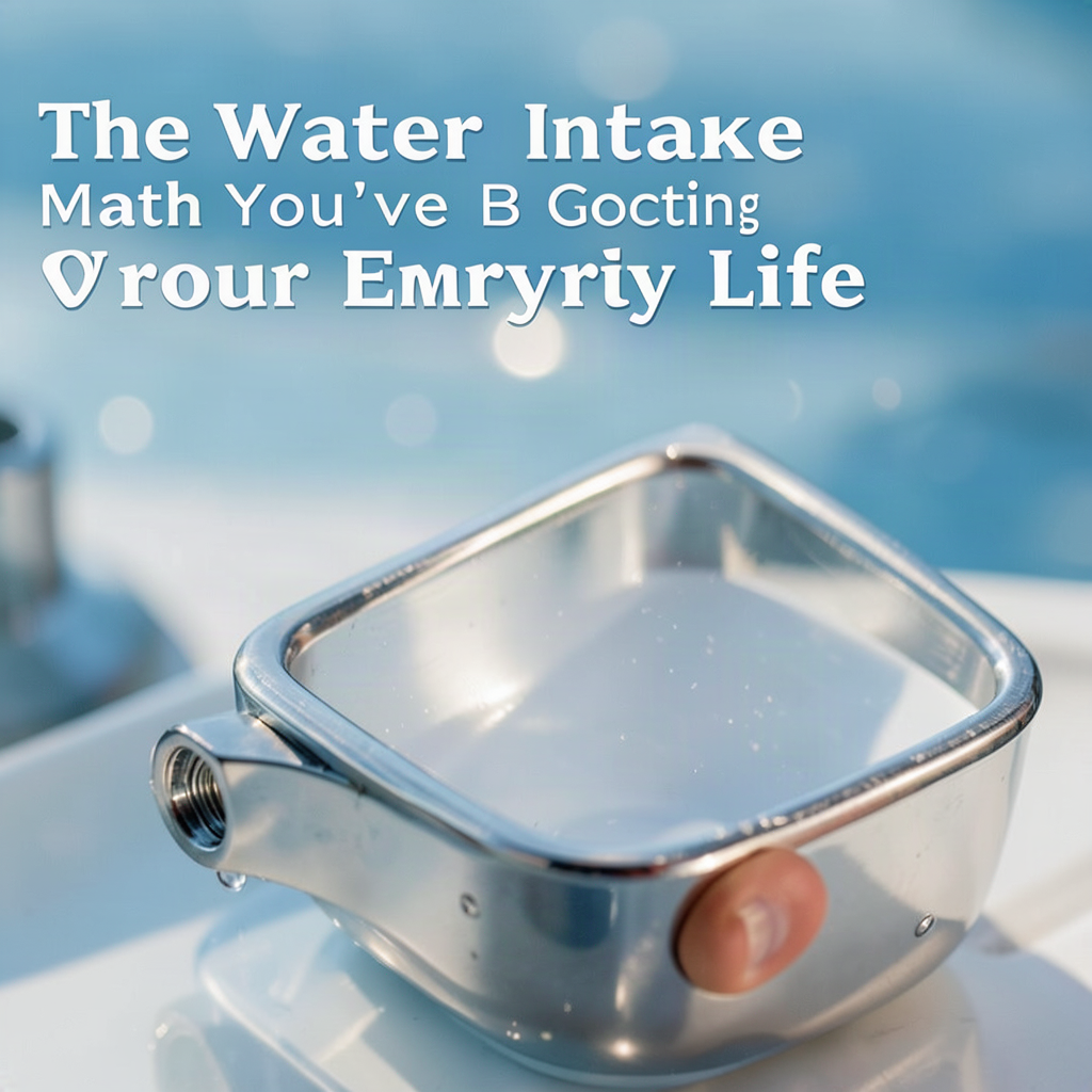 The Water Intake Math You’ve Been Getting Wrong Your Entire Life