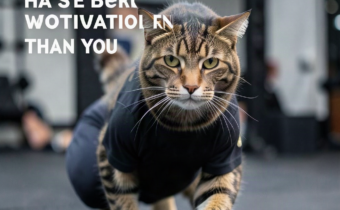 This CrossFit Cat Has Better Workout Motivation Than You